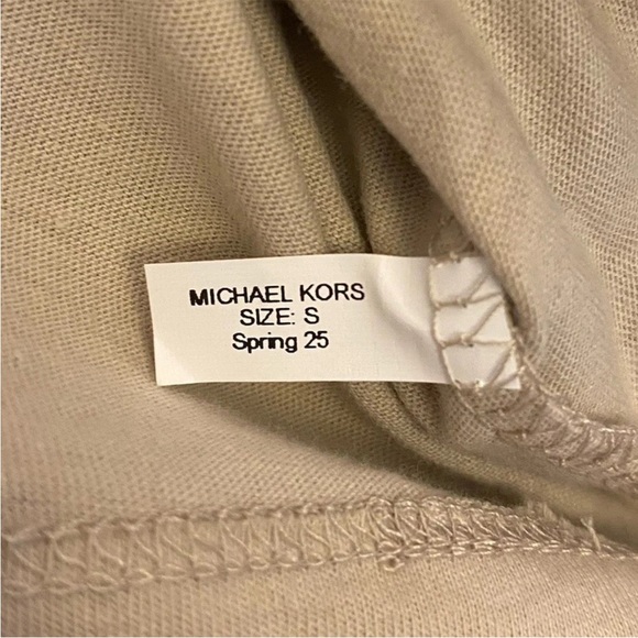 Michael Kors Men's Short Sleeves T-Shirt Dune Crew Neck Logo Size S - NWT $59 - Picture 10 of 10